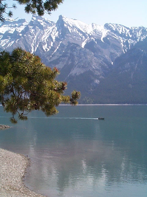 Rockies-Minnewanka Lake