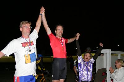 Men 40-44 Points Race Podium