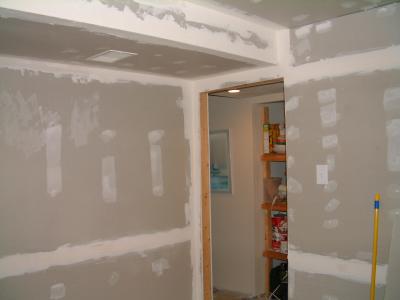Over half done with tape coat
