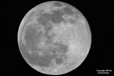 Full Moon Over Longmont