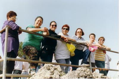 טיול החותרים לגליל המע' - תצפית אל המונפורט - 1998