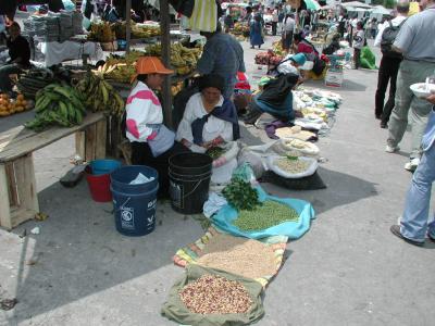 Indianermarkt in Otavolo