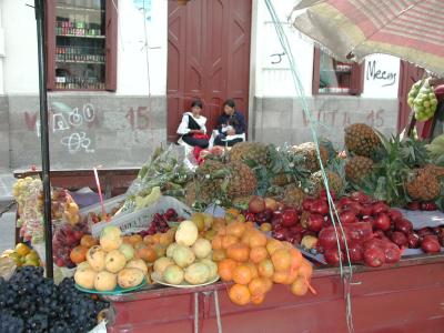 Indianermarkt in Otavolo
