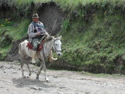 Wanderung durch das Gebiet der Caranqui-Indianer am Vulkan Imbaburra