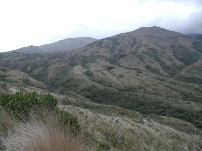 Wanderung am Kraterrand der Lagune Cuicocha