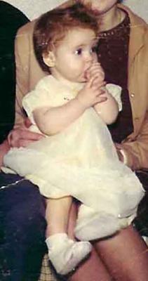Miss Karen Elisabeth Yabsley, aged 8 months in April 1963.