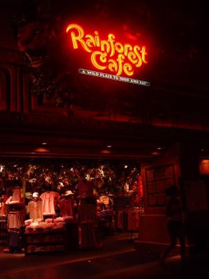 Rainforest Cafe Entrance