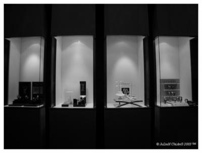 Watch Store Front Black White