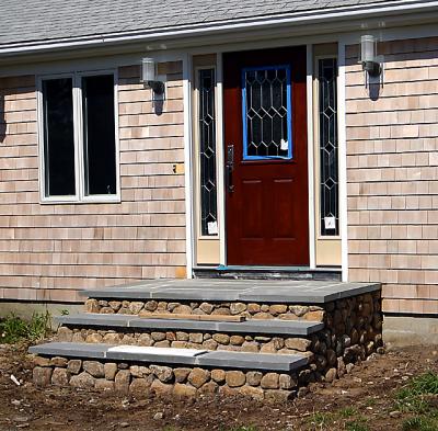 New Front Door & Steps