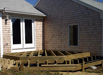 Front Deck Framing