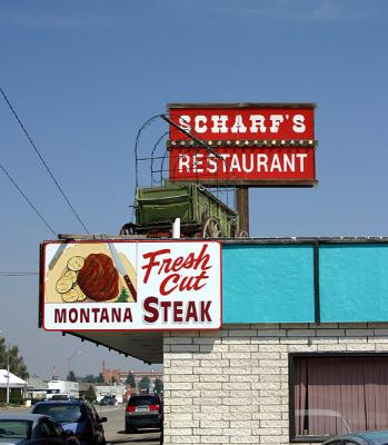 fresh cut montana steak - beef is a big deal in montana