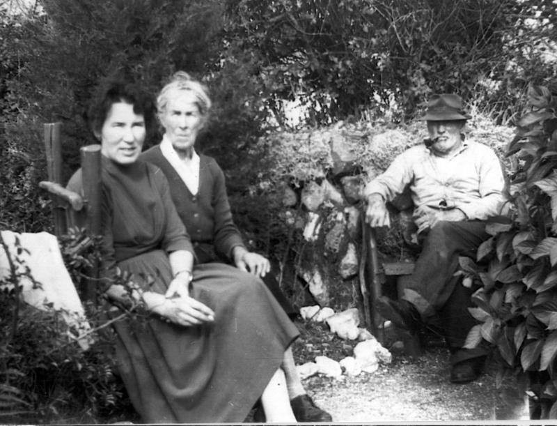 My Mum, Jo, with parents,Molly and Jimmy