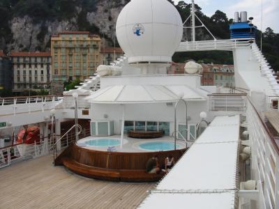 seabourn deck area