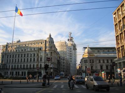 streets of Bucharest
