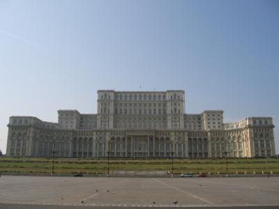 the Palace of Parliament - the world's second largest building after the US Pentagon