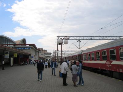 train station of port town Constanta