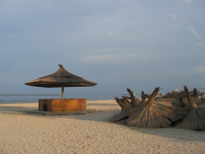 empty beach at Black Sea