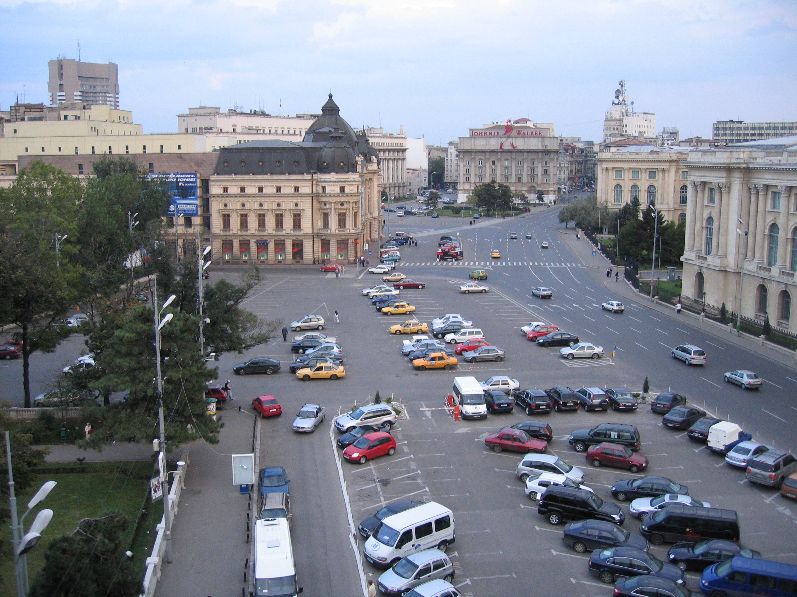 view on Revolution Square from Hilton