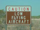 caution low flying aircraft