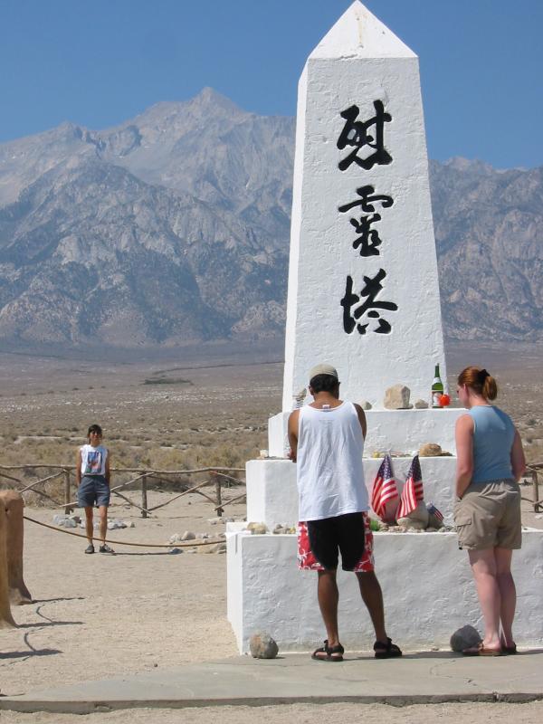 Manzanar cemetery