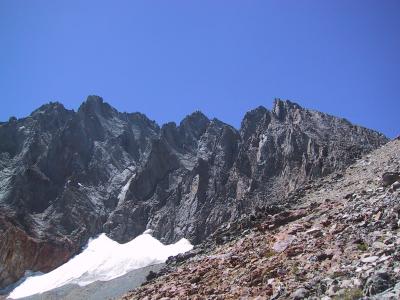 Split Mountain: Summit from the ridge