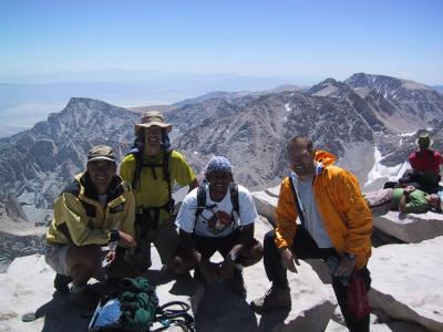 Mount Whitney: Obligatory summit photo.