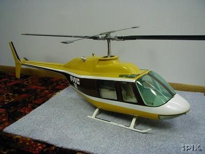 my Jetranger RC helicopter