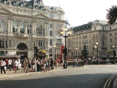 Piccadilly Circus By Day