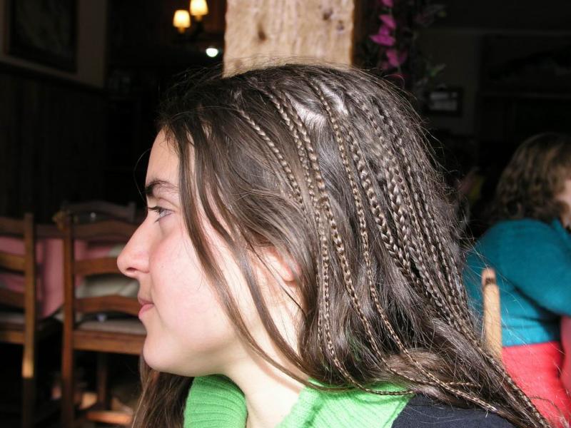 Denise y sus trenzas