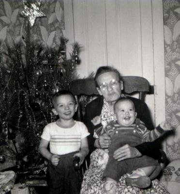 Rick, Clara, & Mike: 1955