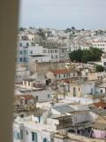 View of Tunis: white buildings
