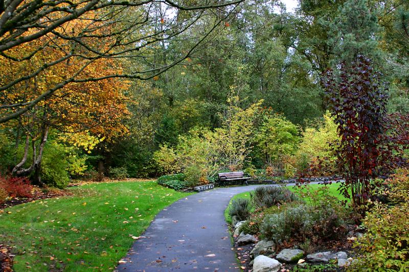 Peaceful walkway