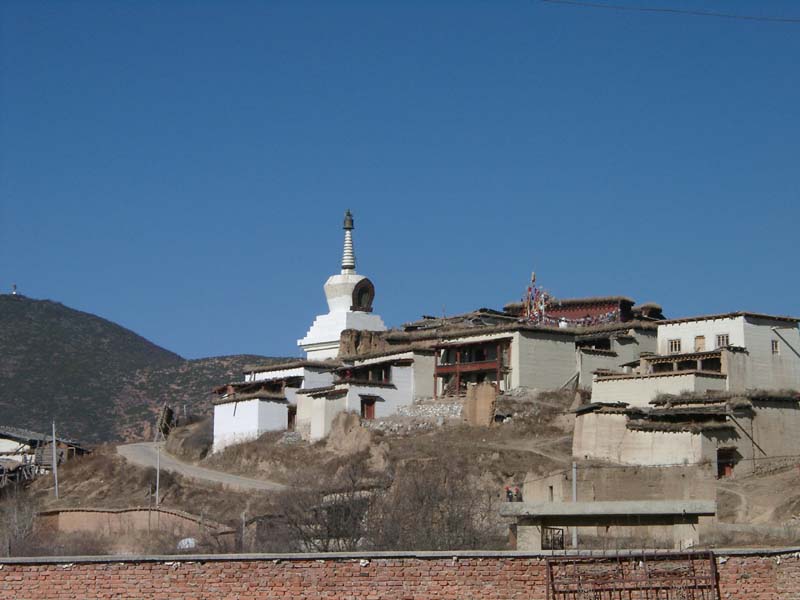 A Scene of Songzanlin Monastery 1<br />松贊林寺