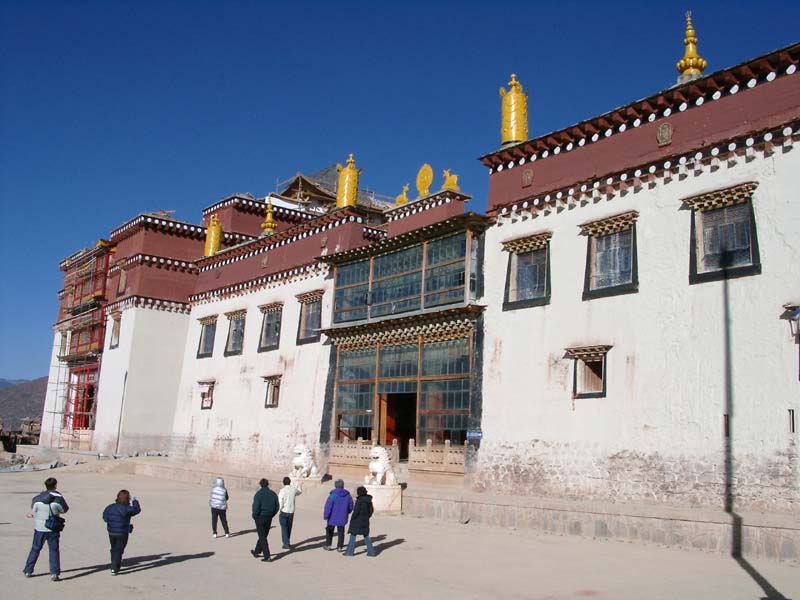 Main Hall of Songzanlin Monastery 1<br />松贊林寺