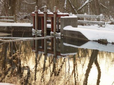 ...as if time is only Water Over the Damby Bev Brink