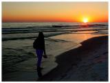 Late Afternoon Walk at Seaside by florg