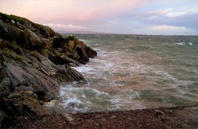 Angry sea at Fahramore