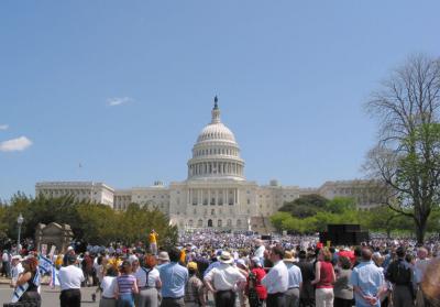 Pro Israel Rally In Washington D.C.