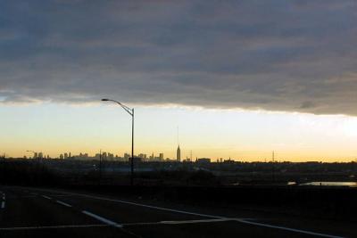 Dawn on the New York City Skyline