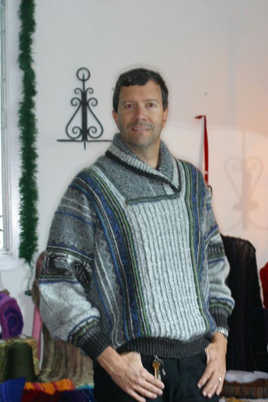 A new sweater for Jim