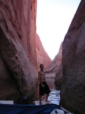 And, we got into some pretty small canyons!