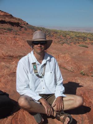 Jim, above Horseshoe Bend