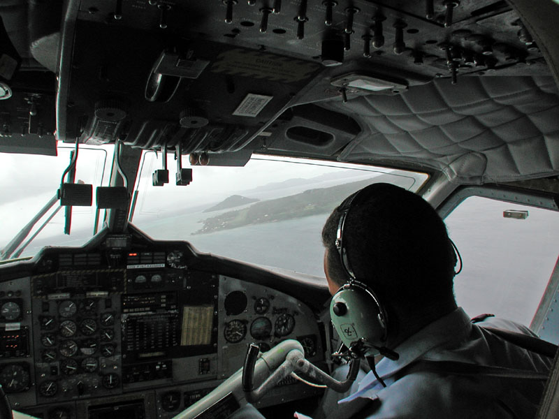 Our first view of Taveuni