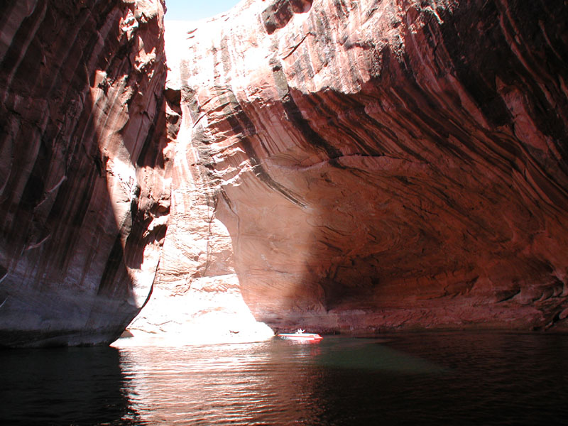 A good idea of the scale of these cliffs