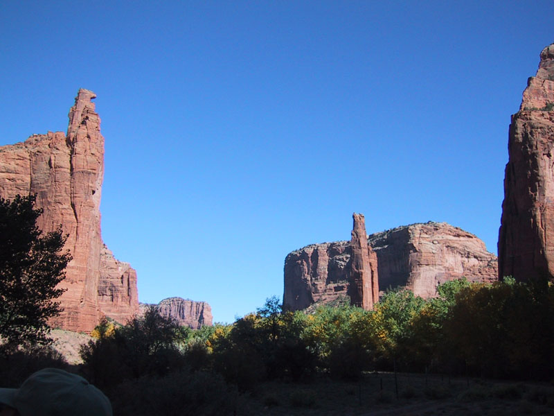 View of Spider Rock