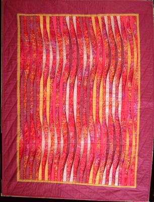 plissé quilt 46x 35 (2002)