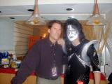 Tommy and Brother John backstage at Tommy's KISS Concert