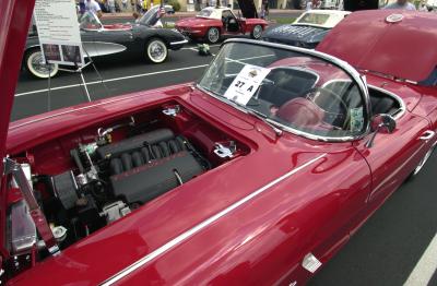 59 Vette with a modern day LS-1 vette engine