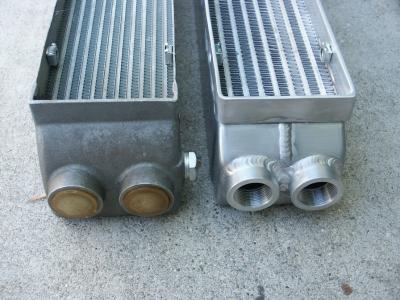 914-6 GT Front  Oil Cooler OEM vs. Reproduction - Photo 3