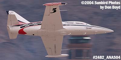 Button Transportations L-39 Albatros N139BJ at the 2004 Aviation Nation Air Show stock photo #2482